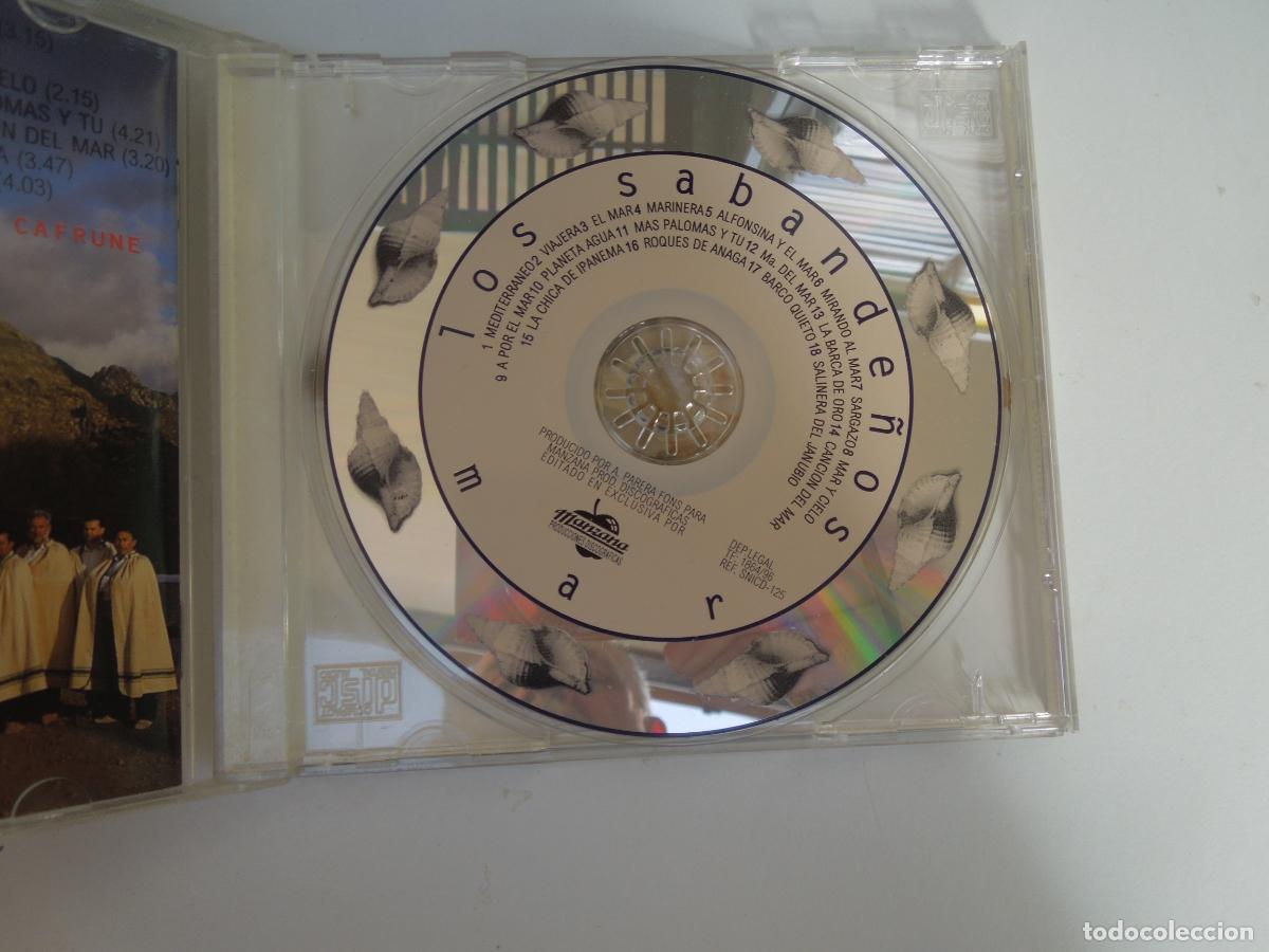 CDs de m&uacute;sica: LOS SABANDE&Ntilde;OS -MAR - CD 18 CANCIONES - Foto 2