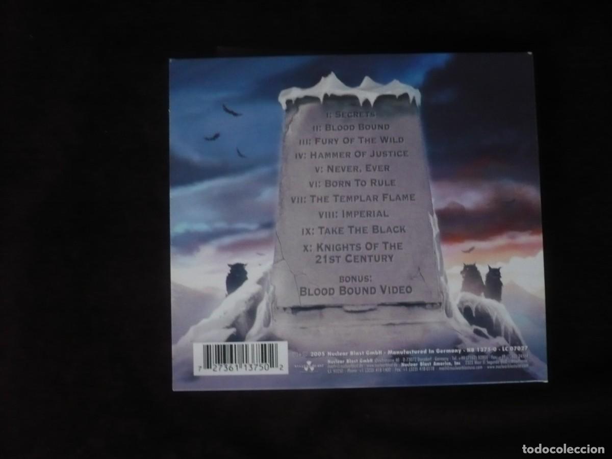 CDs de m&uacute;sica: hammerfall - chapter V unbent unbowed unbroken - cd como nuevo con librito - Foto 2