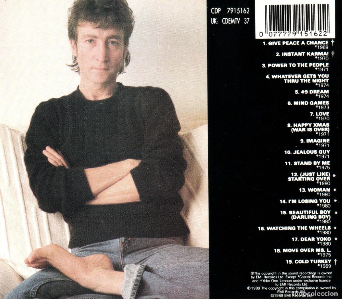 CDs de m&uacute;sica: �H663 - JOHN LENNON. COLLECTION. RECOPILATORIO. CD. - Foto 2