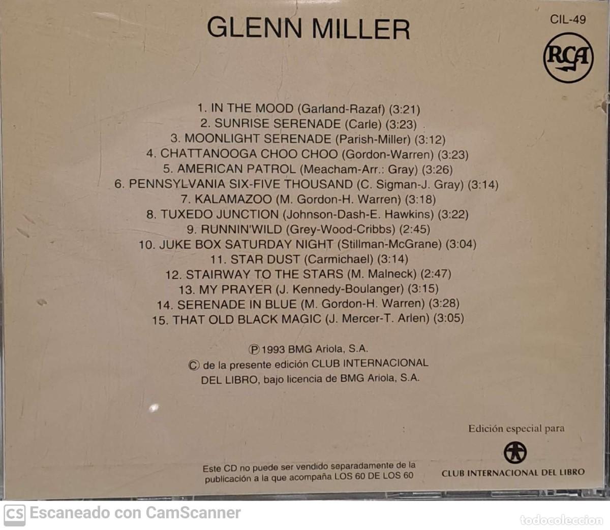 CDs de m&uacute;sica: Glenn Miller &lrm;&ndash; Glenn Miller - Foto 2