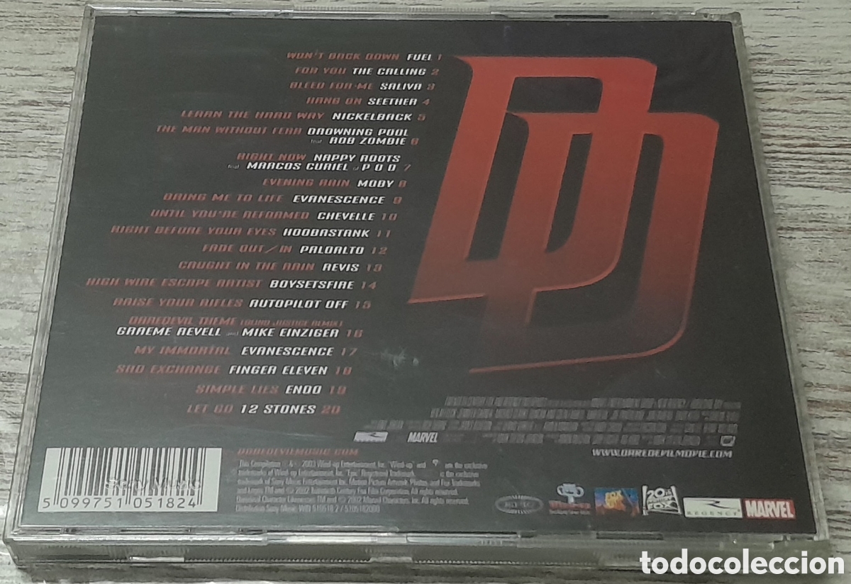 CDs de m&uacute;sica: DAREDEVIL - THE ALBUM - Foto 2