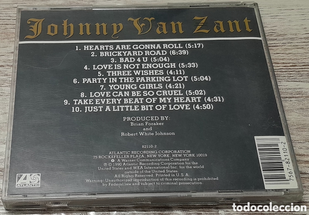 CDs de m&uacute;sica: JOHNNY VAN ZANT - BRICKYARD ROAD - Foto 2