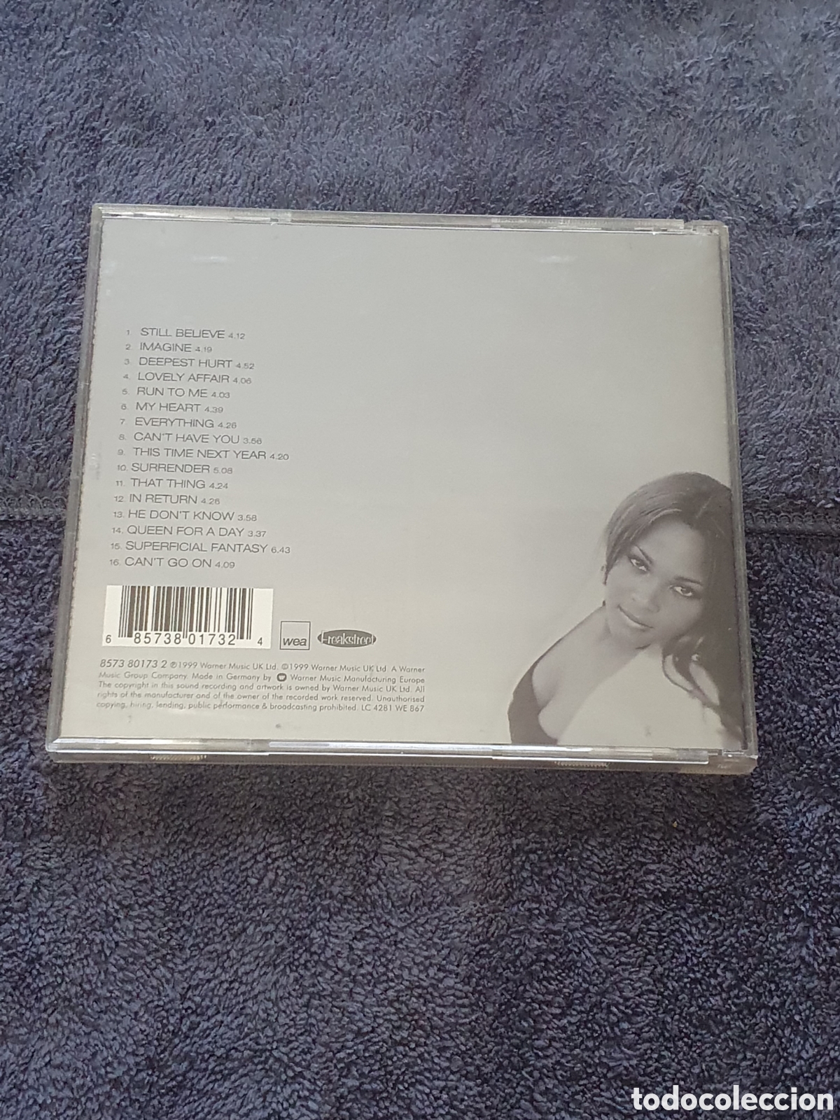 CDs de m&uacute;sica: CD- 26. Shola Ama - In Return, De 2&ordf; Mano. - Foto 2