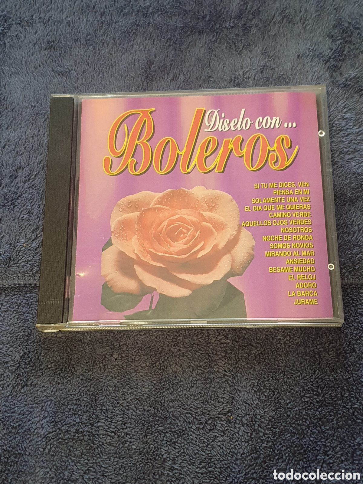 CDs de m&uacute;sica: CD- 26. D&iacute;selo Con Boleros, De 2&ordf; Mano. - Foto 1