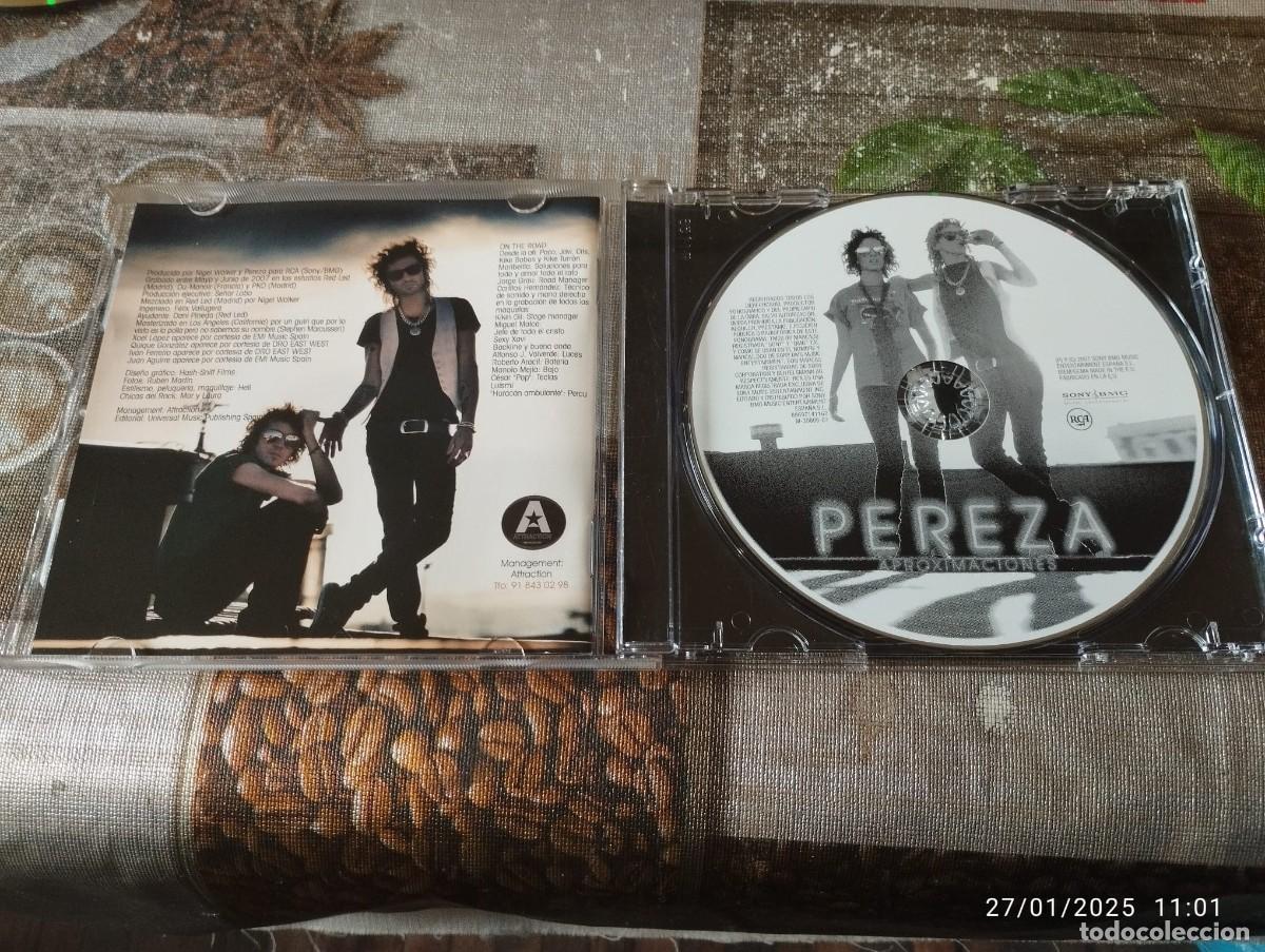 CDs de m&uacute;sica: CD - PEREZA - APROXIMACIONES - Foto 2