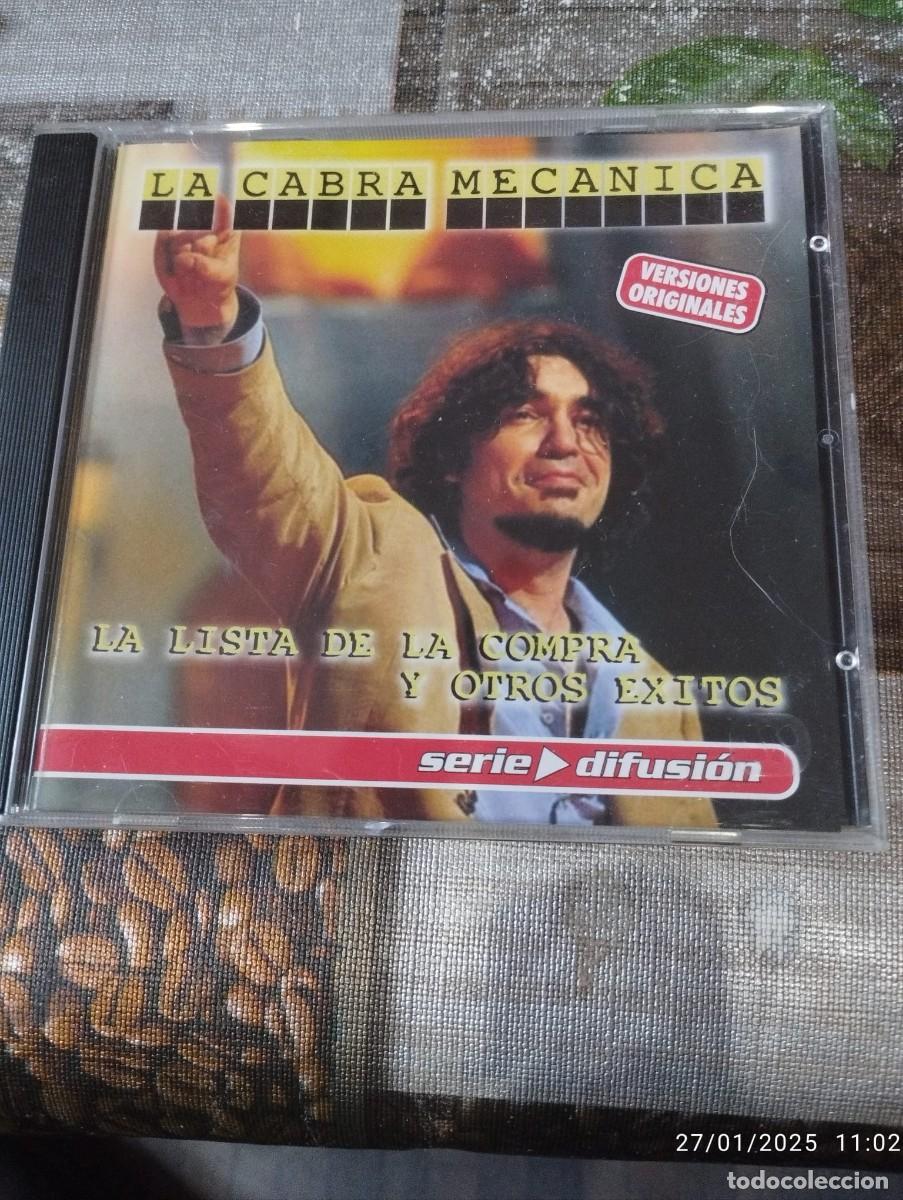 CDs de m&uacute;sica: CD - LA CABRA MECANICA - LA LISTA DE LA COMPRA Y OTROS EXITOS - Foto 1