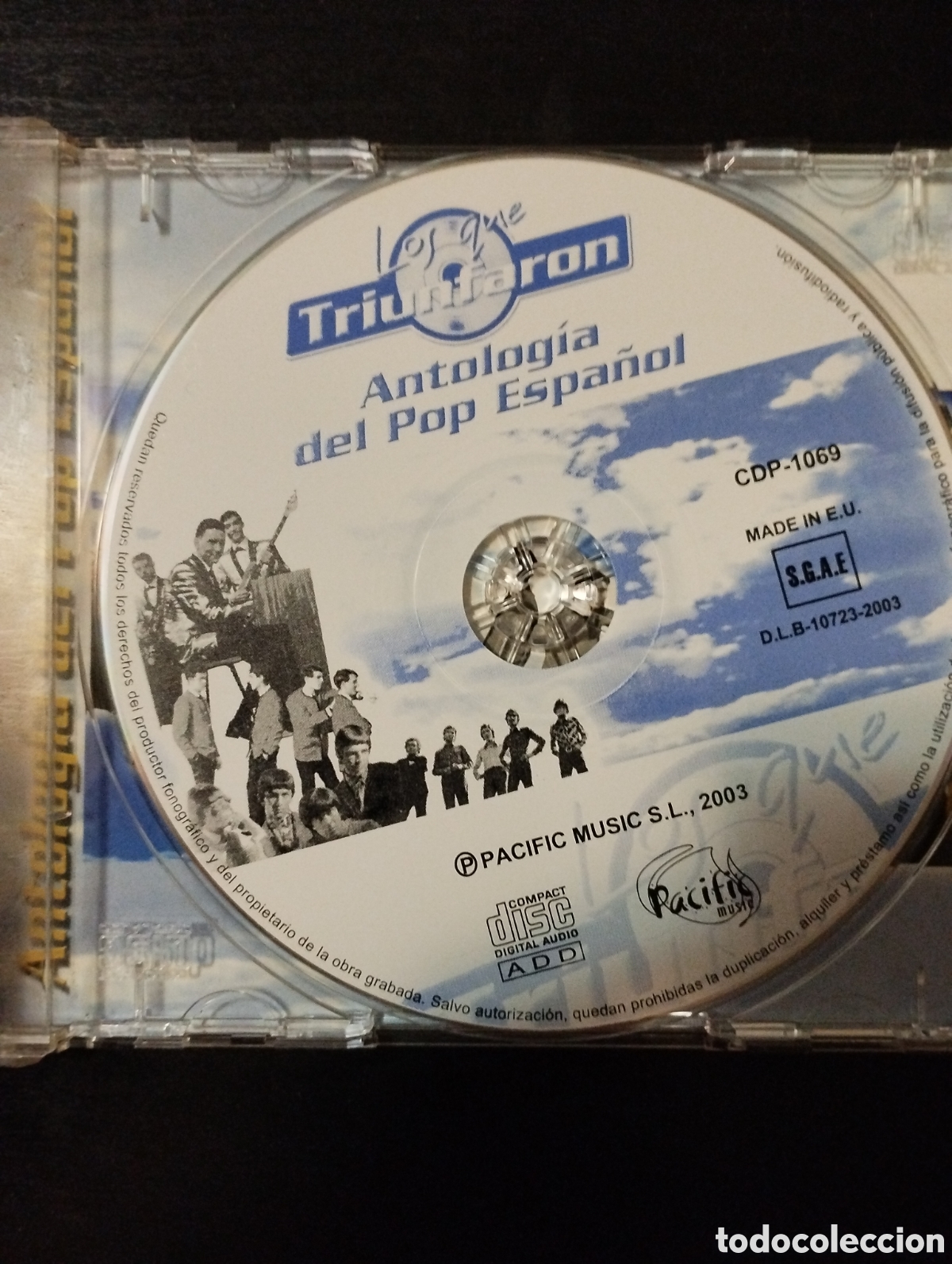 CDs de m&uacute;sica: Los que triunfaron. Antolog&iacute;a Del Pop Espa&ntilde;ol. CD, Compilation - Foto 3
