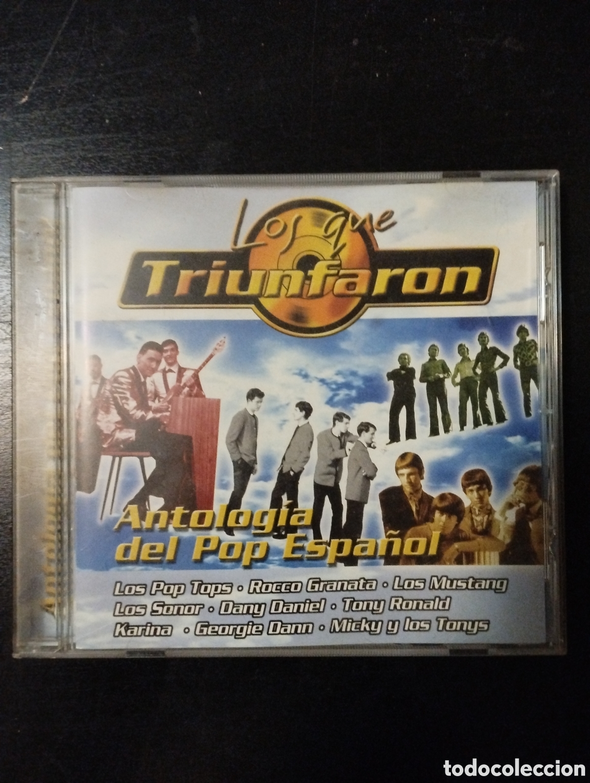 CDs de m&uacute;sica: Los que triunfaron. Antolog&iacute;a Del Pop Espa&ntilde;ol. CD, Compilation - Foto 1
