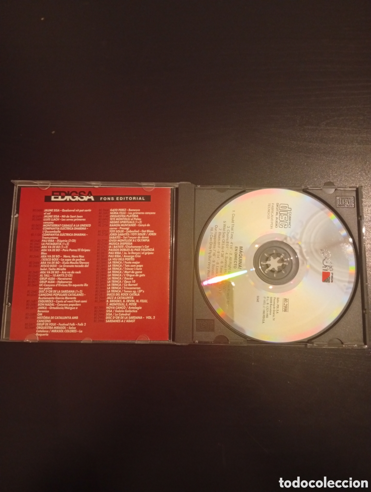 CDs de m&uacute;sica: MAQUINA, CANARIOS, ATILA - Foto 3