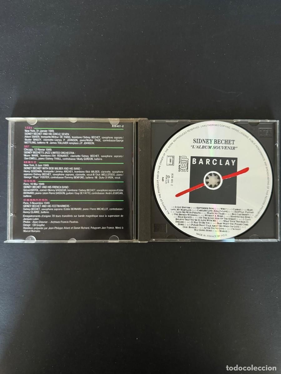 CDs de m&uacute;sica: Sidney Bechet LAlbum Souvenir CD - Foto 3