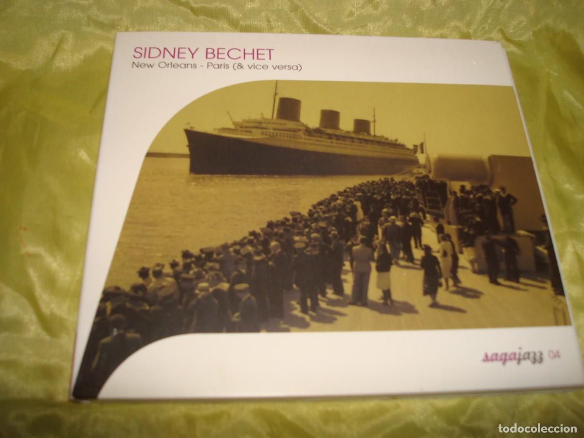 CDs de m&uacute;sica: SIDNEY BECHET. NEW ORLEANS-PARIS (& VICE VERSA). CD DIGIPACK. IMPECABLE(#) - Foto 1