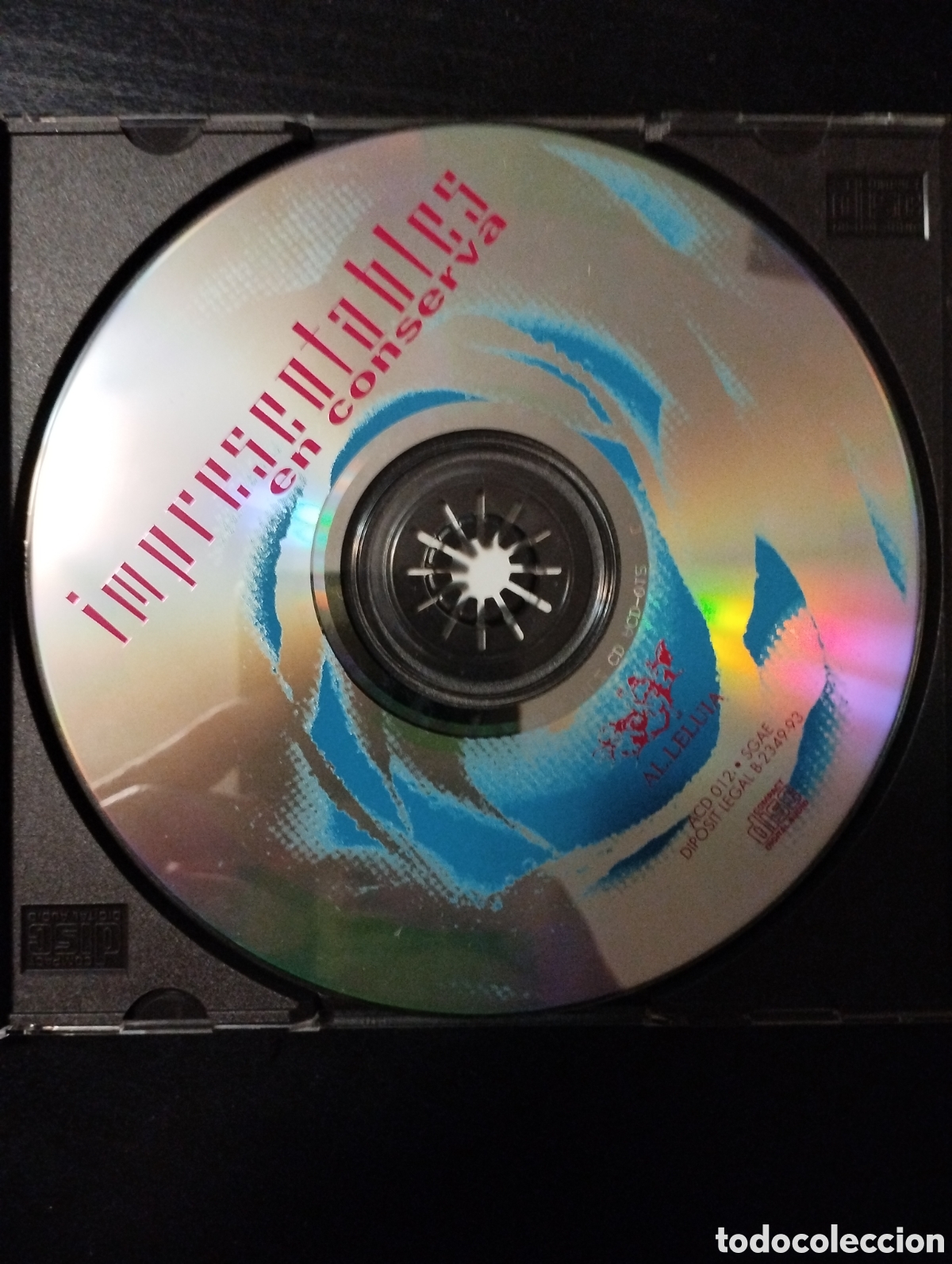 CDs de m&uacute;sica: Impresentables &ndash; En Conserva. CD, &Aacute;lbum. 1994 - Foto 3