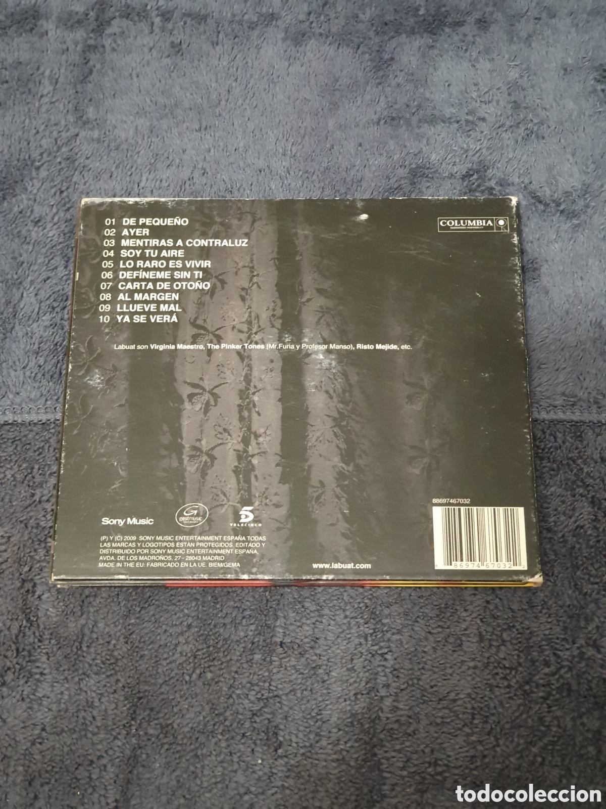 CDs de m&uacute;sica: CD- 26. Labuat, De 2&ordf; Mano. - Foto 2