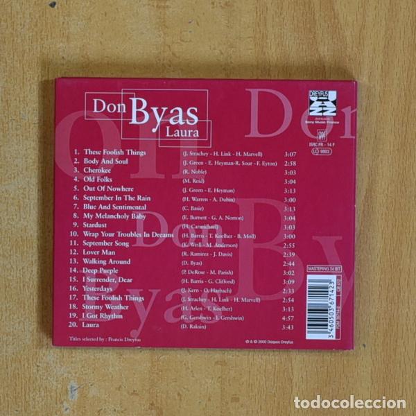 CDs de m&uacute;sica: DON BYAS - LAURA - CD - Foto 3
