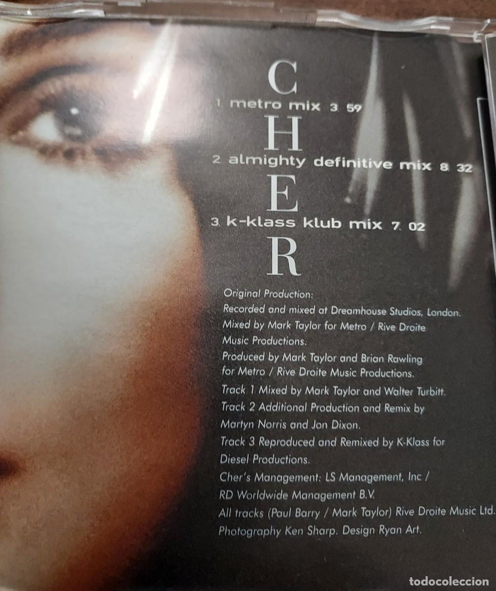 CDs de m&uacute;sica: Cher &lrm;&ndash; All Or Nothing - CDSINGLE 1999 - Foto 2