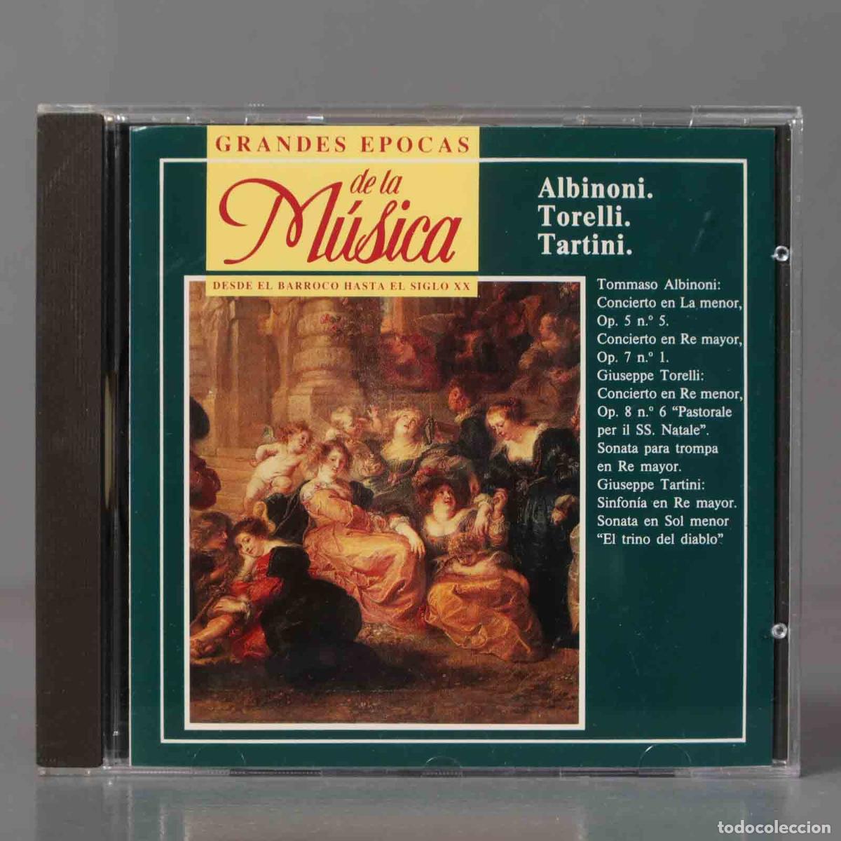 CDs de m&uacute;sica: CD. Albinoni - Torelli - Tartini - Foto 1