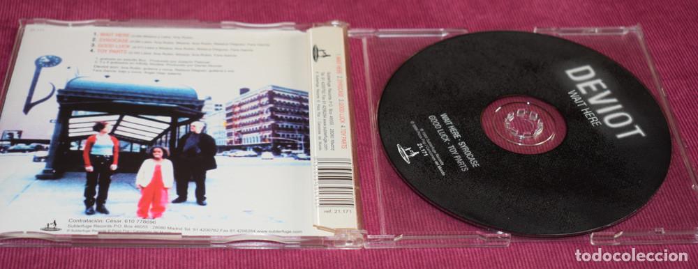 CDs de m&uacute;sica: DEVIOT &ndash; Wait Here - CDSINGLE SUBTERFUGE 1999 - Foto 4