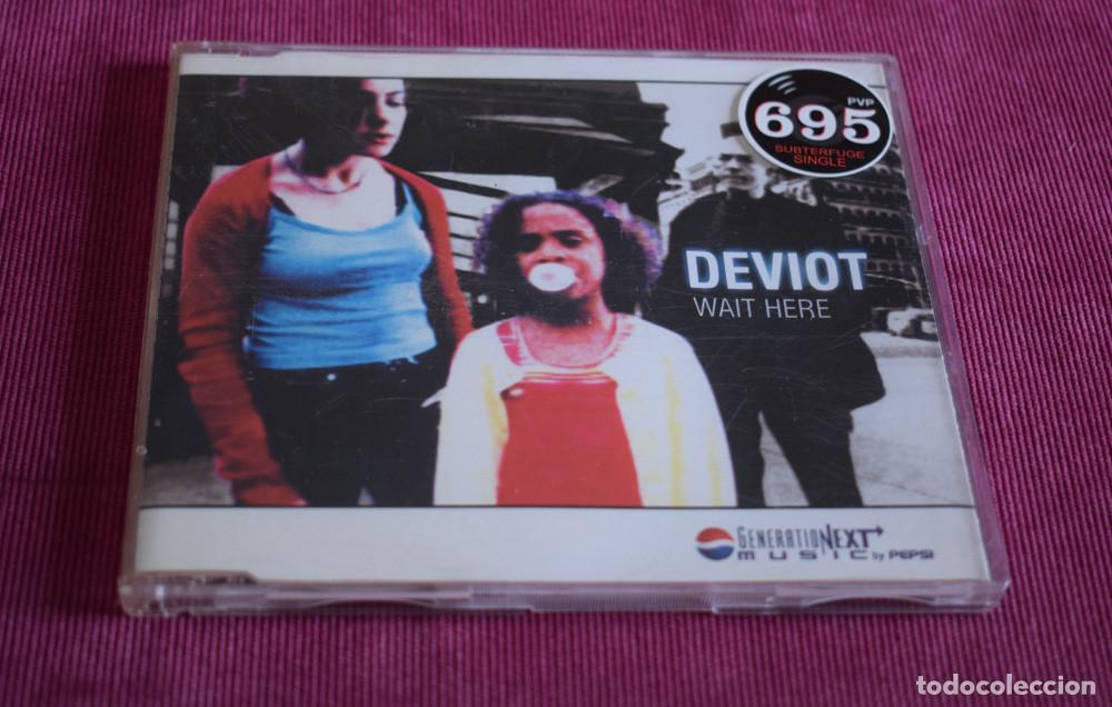 CDs de m&uacute;sica: DEVIOT &ndash; Wait Here - CDSINGLE SUBTERFUGE 1999 - Foto 3
