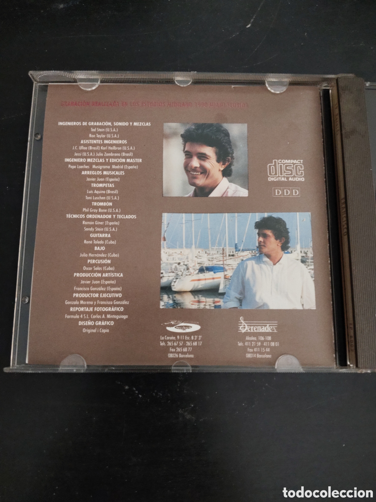 CDs de m&uacute;sica: Francisco&nbsp;&ndash;&nbsp;Grandes Exitos (De Manuel Alejandro) Cd 1991 Espa&ntilde;a - Foto 3
