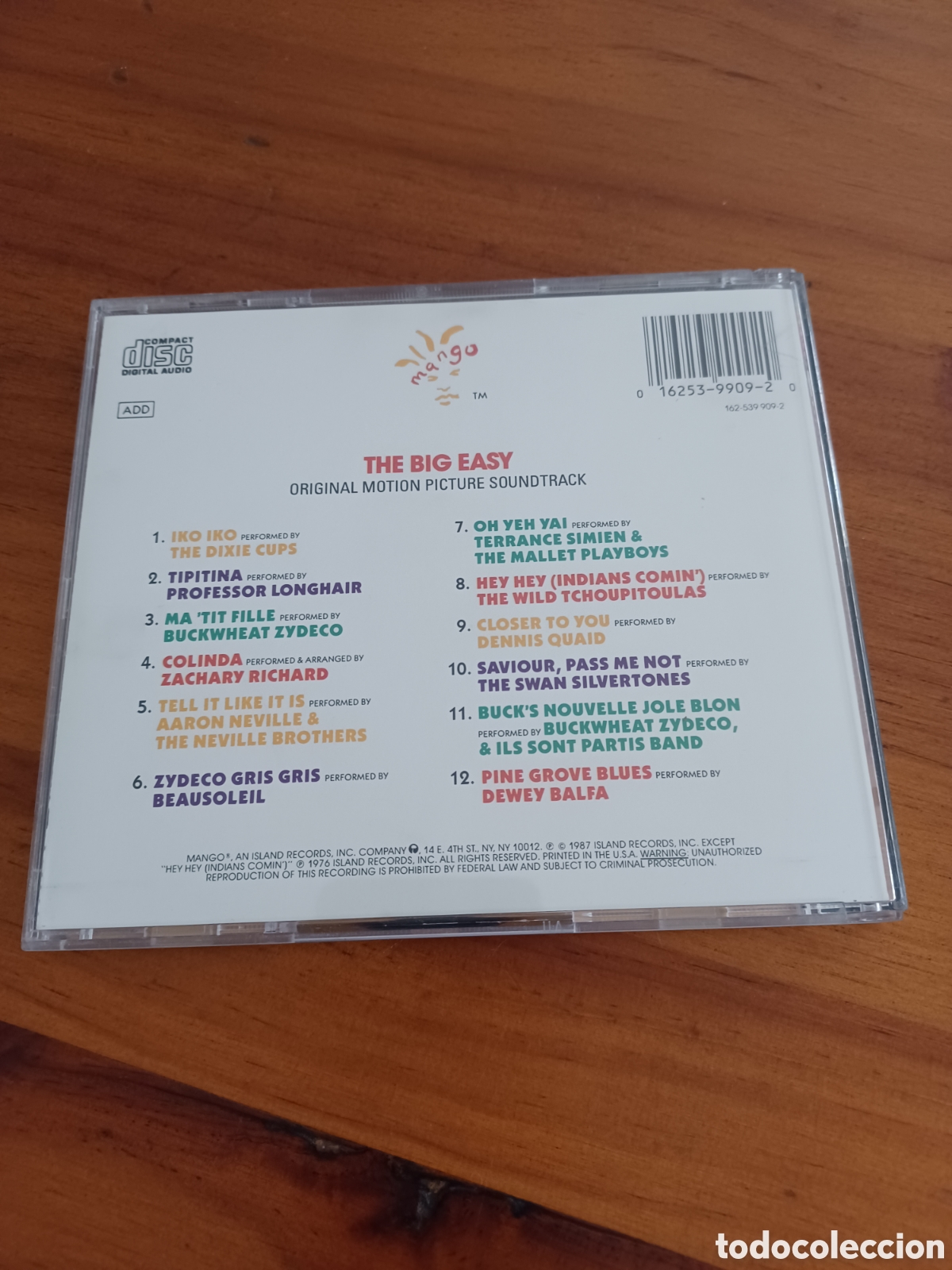 CDs de m&uacute;sica: Cd the big easy mango - Foto 2