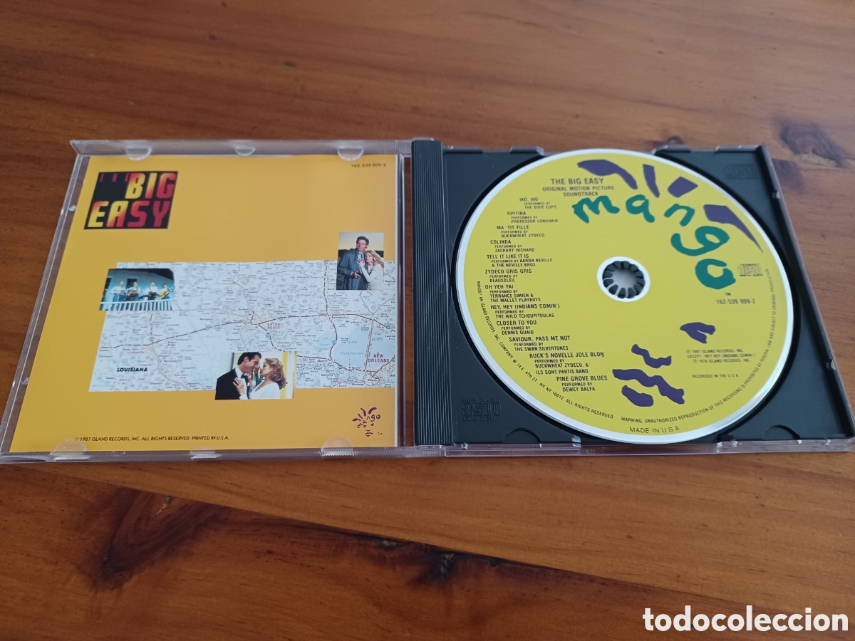 CDs de m&uacute;sica: Cd the big easy mango - Foto 3