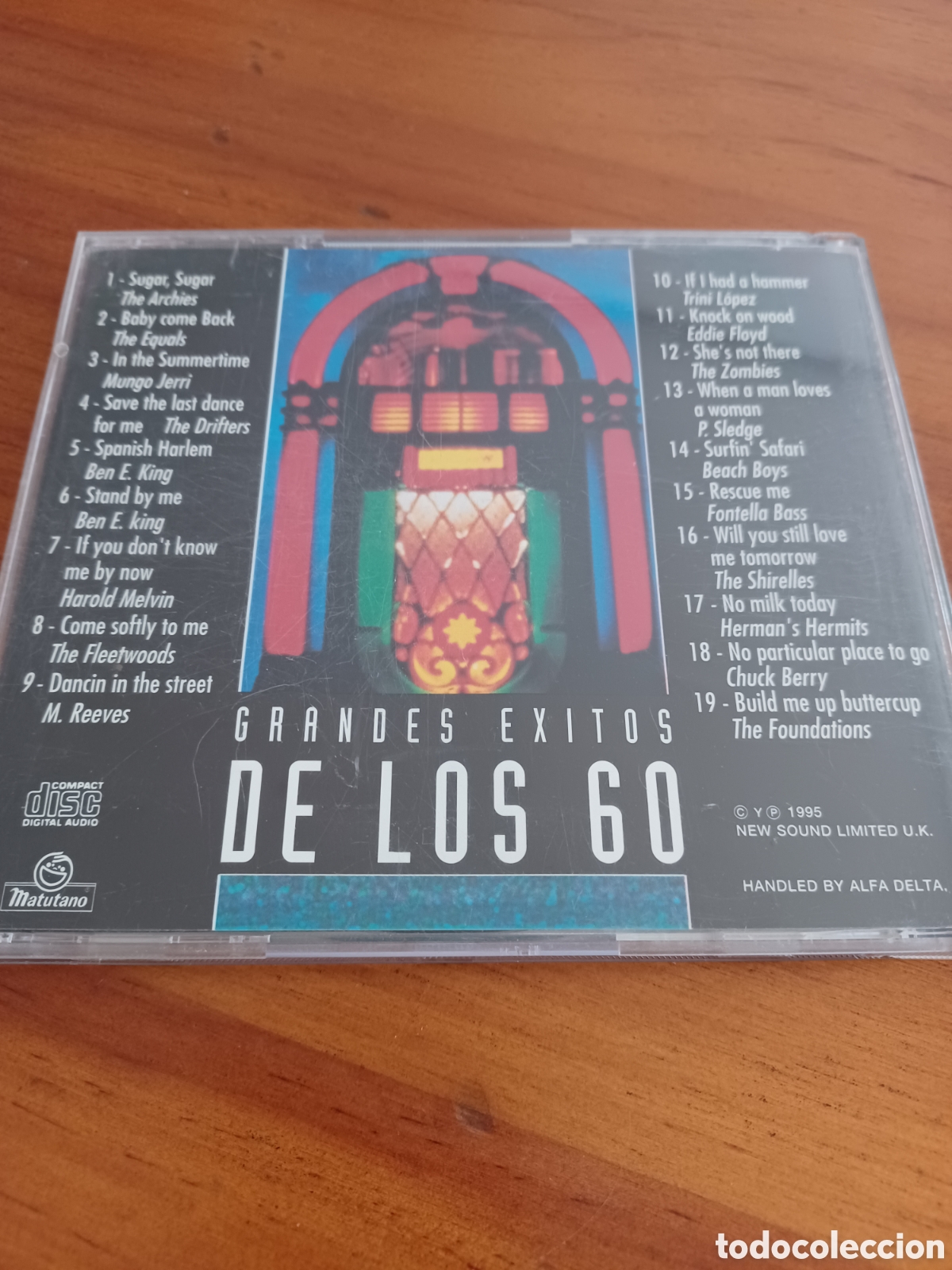 CDs de m&uacute;sica: Cd grandes exitos de los 60 - Foto 2