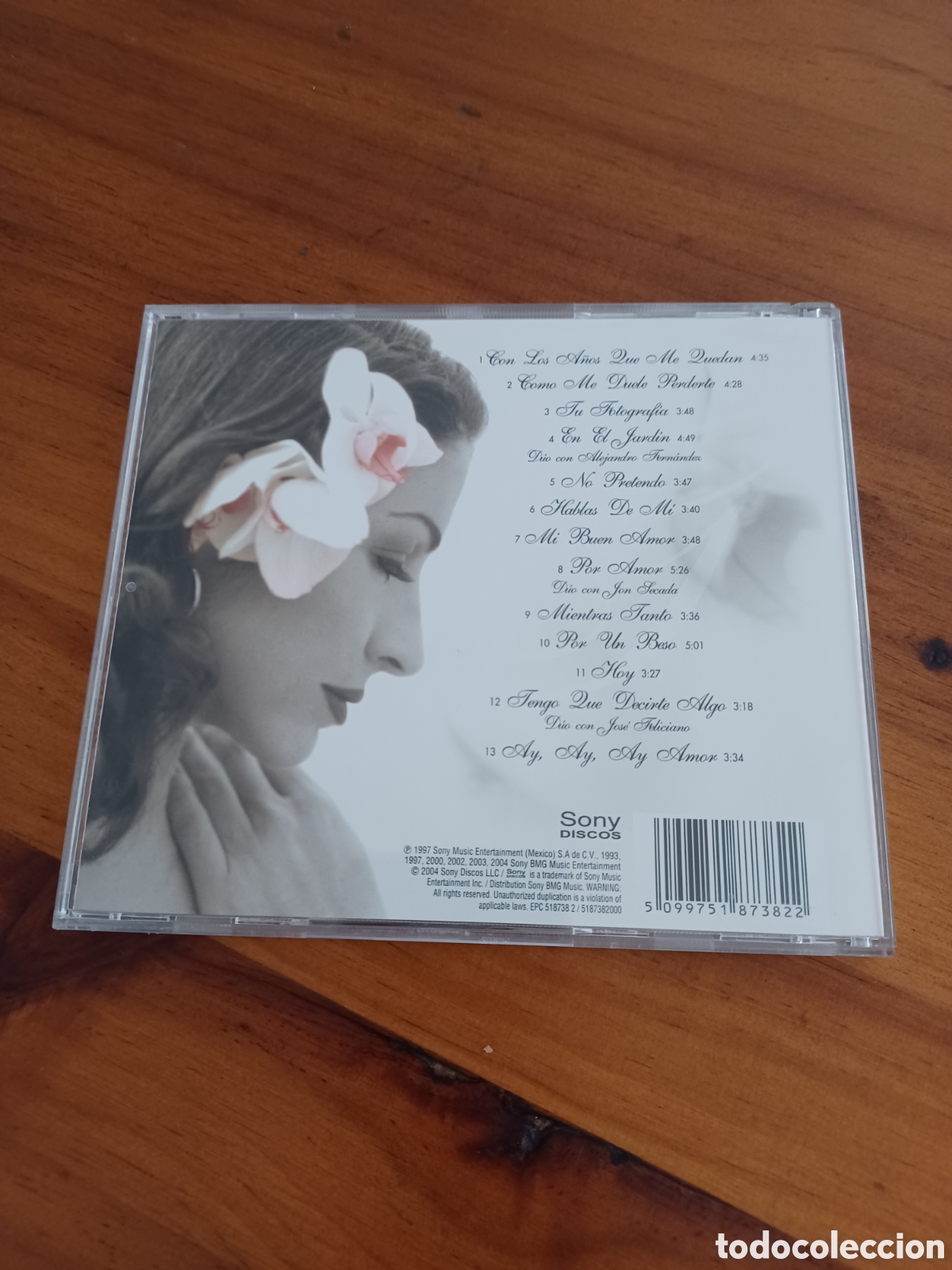 CDs de m&uacute;sica: Cd gloria Estefan amor y suerte - Foto 2