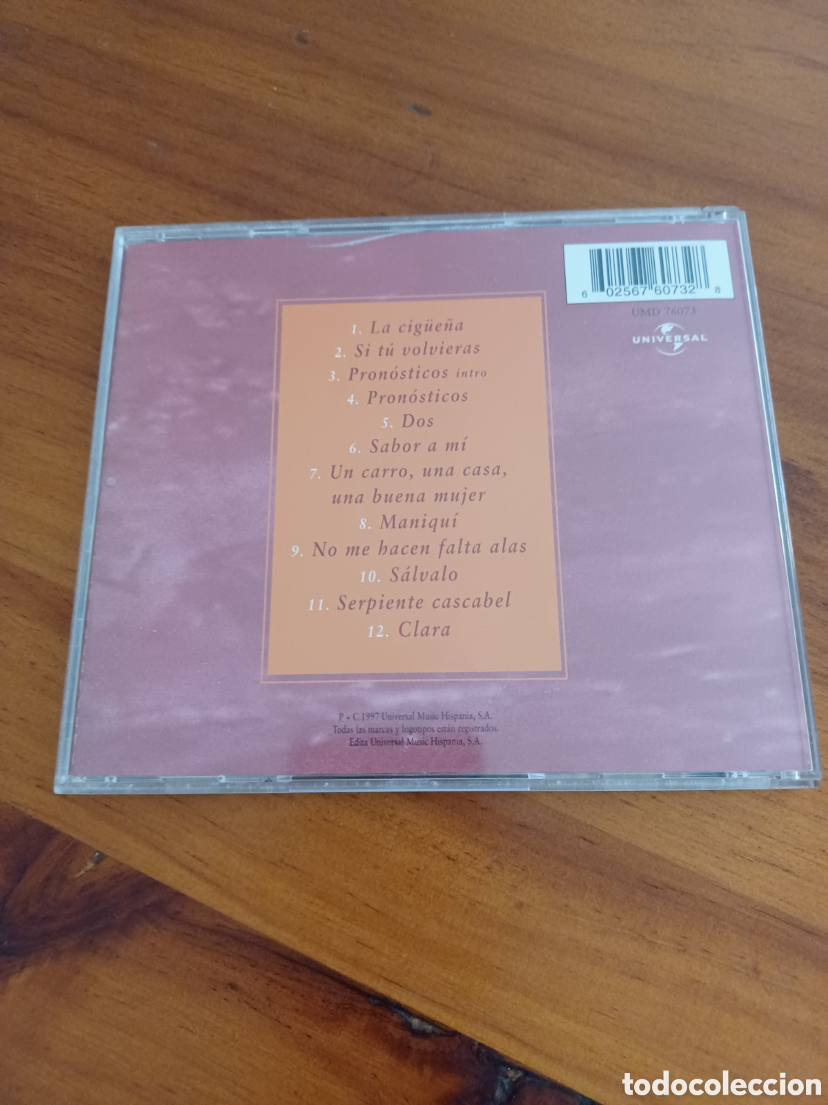 CDs de m&uacute;sica: Cd lucrecia. Pronosticos - Foto 2