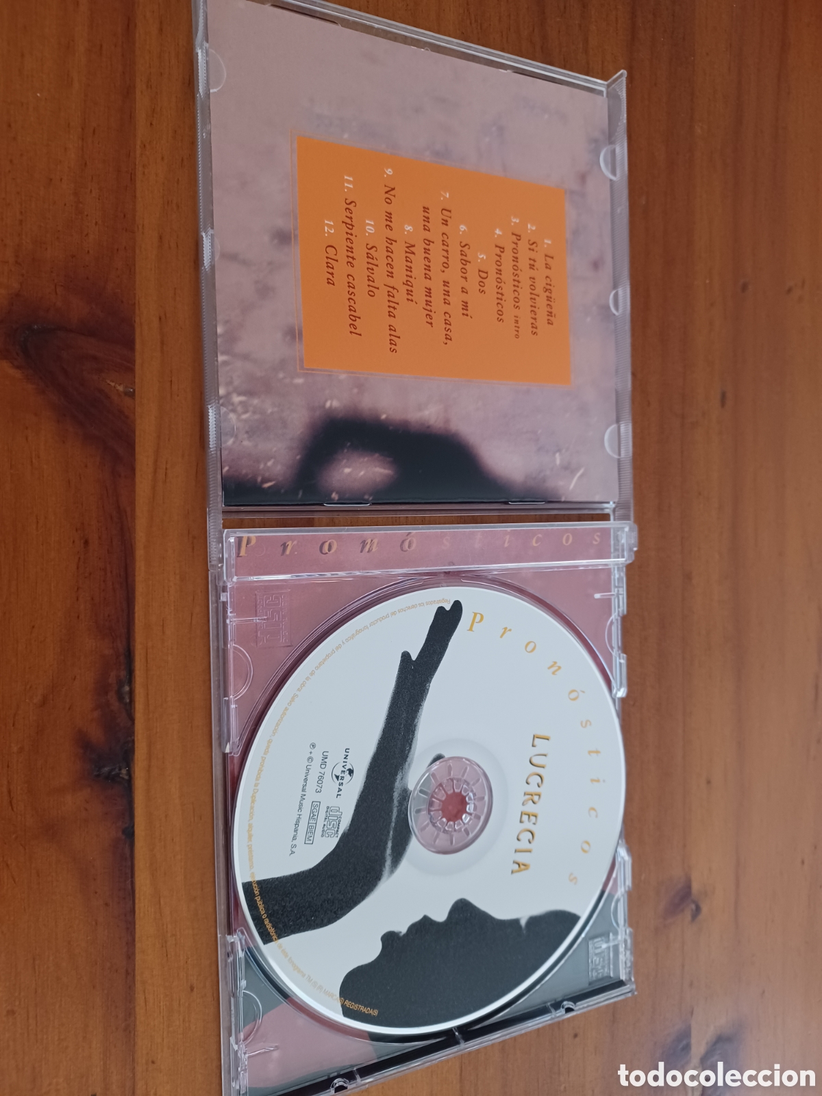 CDs de m&uacute;sica: Cd lucrecia. Pronosticos - Foto 3
