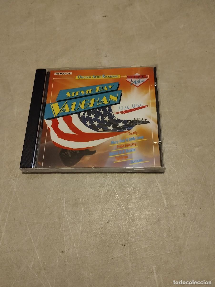 CDs de m&uacute;sica: Stevie Ray Vaughan CD Live Usa - Foto 1