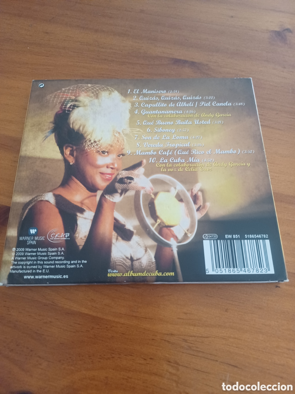 CDs de m&uacute;sica: Cd lucrecia album de cuba - Foto 2