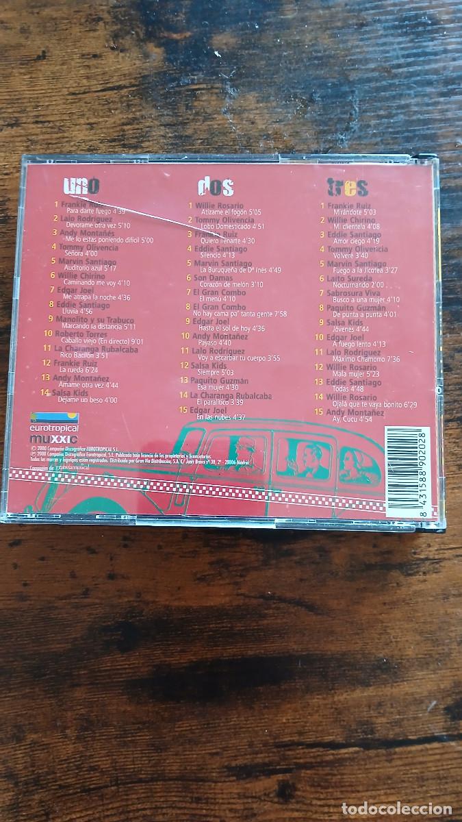 CDs de m&uacute;sica: CD Que le pongan salsa 3 discos - Foto 2