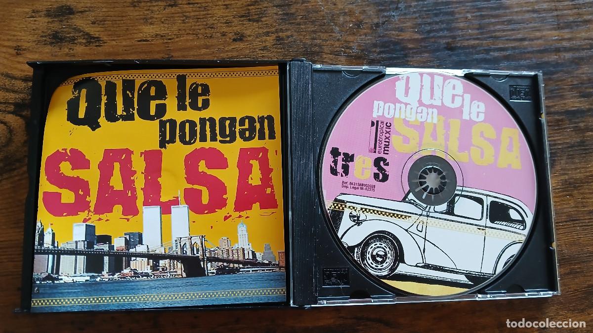 CDs de m&uacute;sica: CD Que le pongan salsa 3 discos - Foto 3