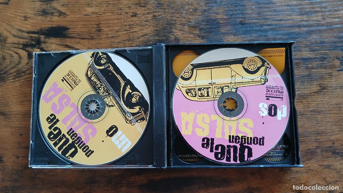 CDs de m&uacute;sica: CD Que le pongan salsa 3 discos - Foto 4