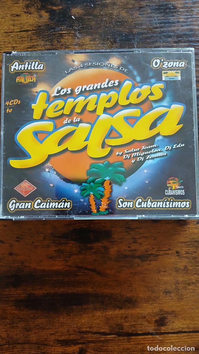 CDs de m&uacute;sica: CD Los grandes templos de saklsa 4 discos - Foto 1
