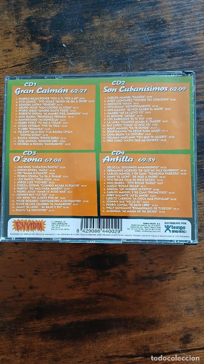 CDs de m&uacute;sica: CD Los grandes templos de saklsa 4 discos - Foto 2