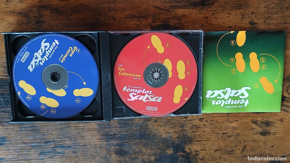 CDs de m&uacute;sica: CD Los grandes templos de saklsa 4 discos - Foto 3