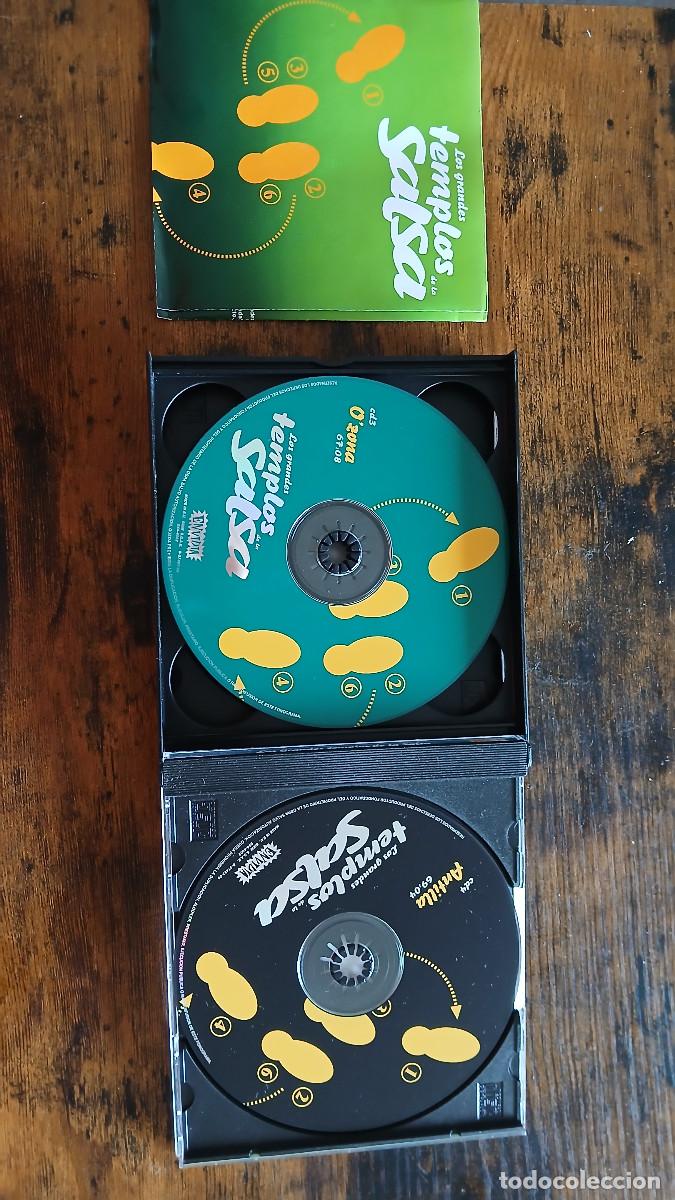 CDs de m&uacute;sica: CD Los grandes templos de saklsa 4 discos - Foto 4