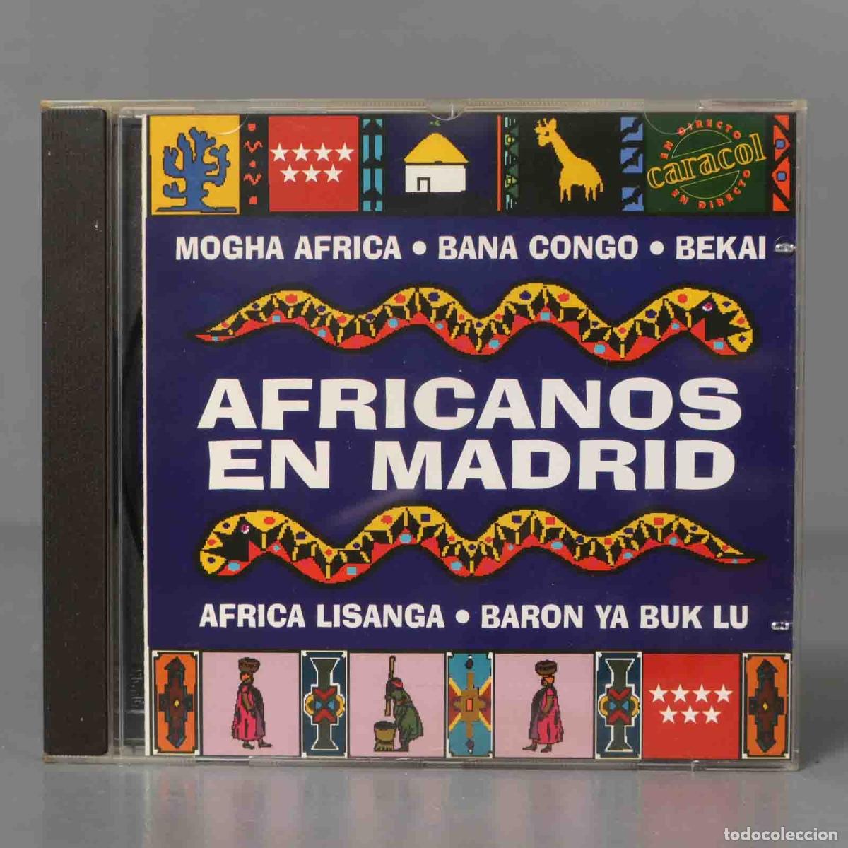 CDs de m&uacute;sica: CD. Africanos En Madrid - Foto 1