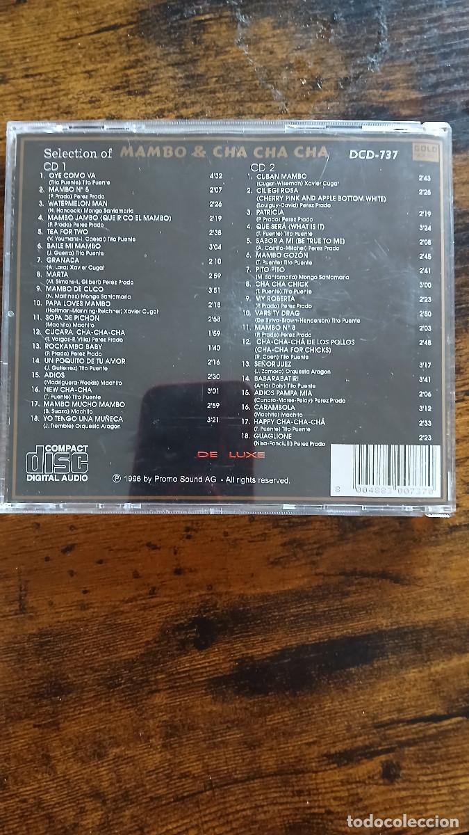 CDs de m&uacute;sica: CD Selection Mambo and Cha Cha Cha . 2 Discos - Foto 2
