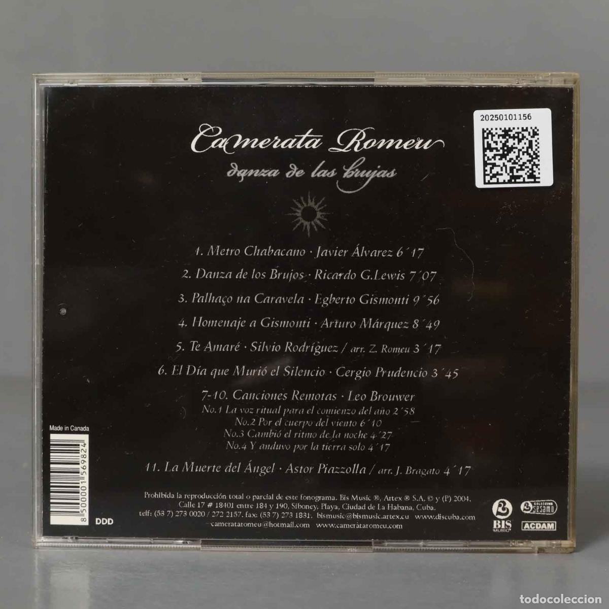CDs de m&uacute;sica: CD. Camerata Romeu &ndash; Danza De Las Brujas - Foto 2