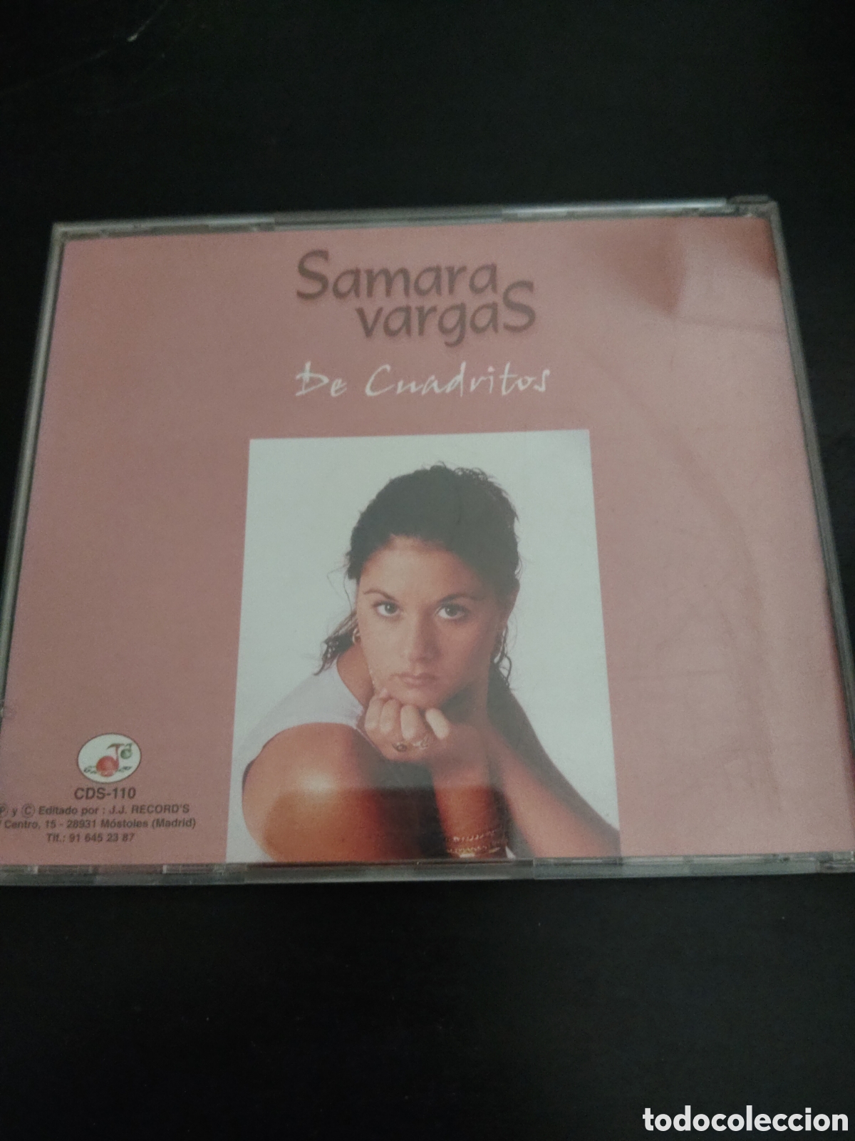 CDs de m&uacute;sica: Samara Vargas&nbsp;&ndash;&nbsp;De Cuadritos Cd single promo 2000 Espa&ntilde;a - Foto 4