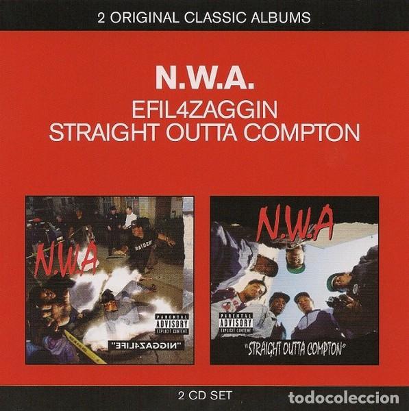 CDs de m&uacute;sica: N.W.A. &ndash; Efil4zaggin / Straight Outta Compton - 2xCD - Foto 1
