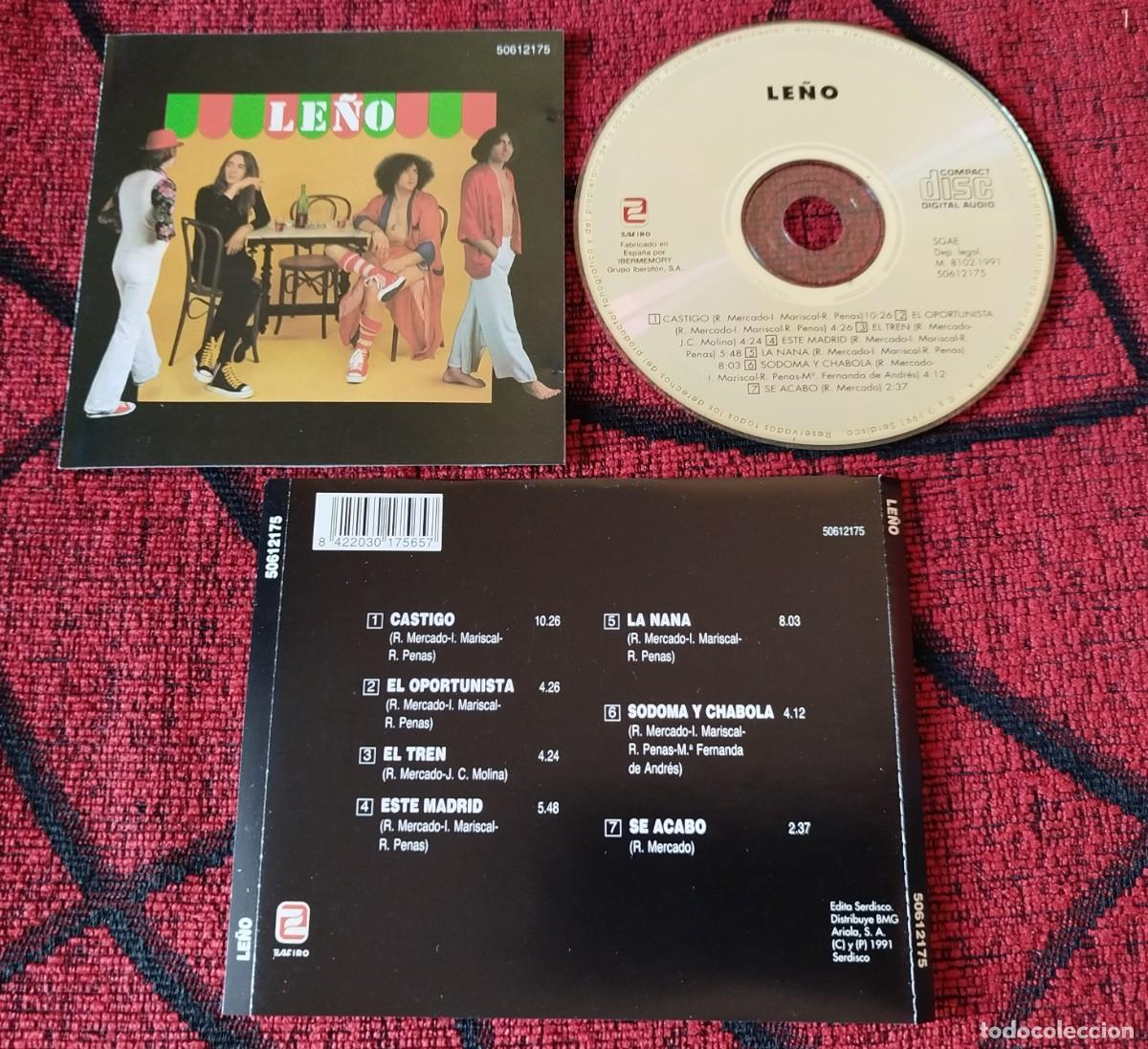 CDs de m&uacute;sica: LE&Ntilde;O ** Le&ntilde;o ** CD ORIGINAL 1991 - Foto 1