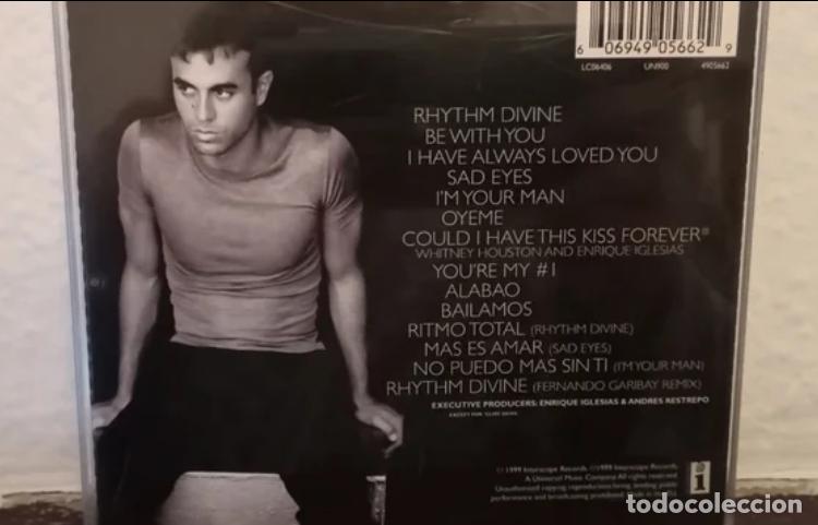 CDs de m&uacute;sica: CD Enrique Iglesias 1999 - Foto 3