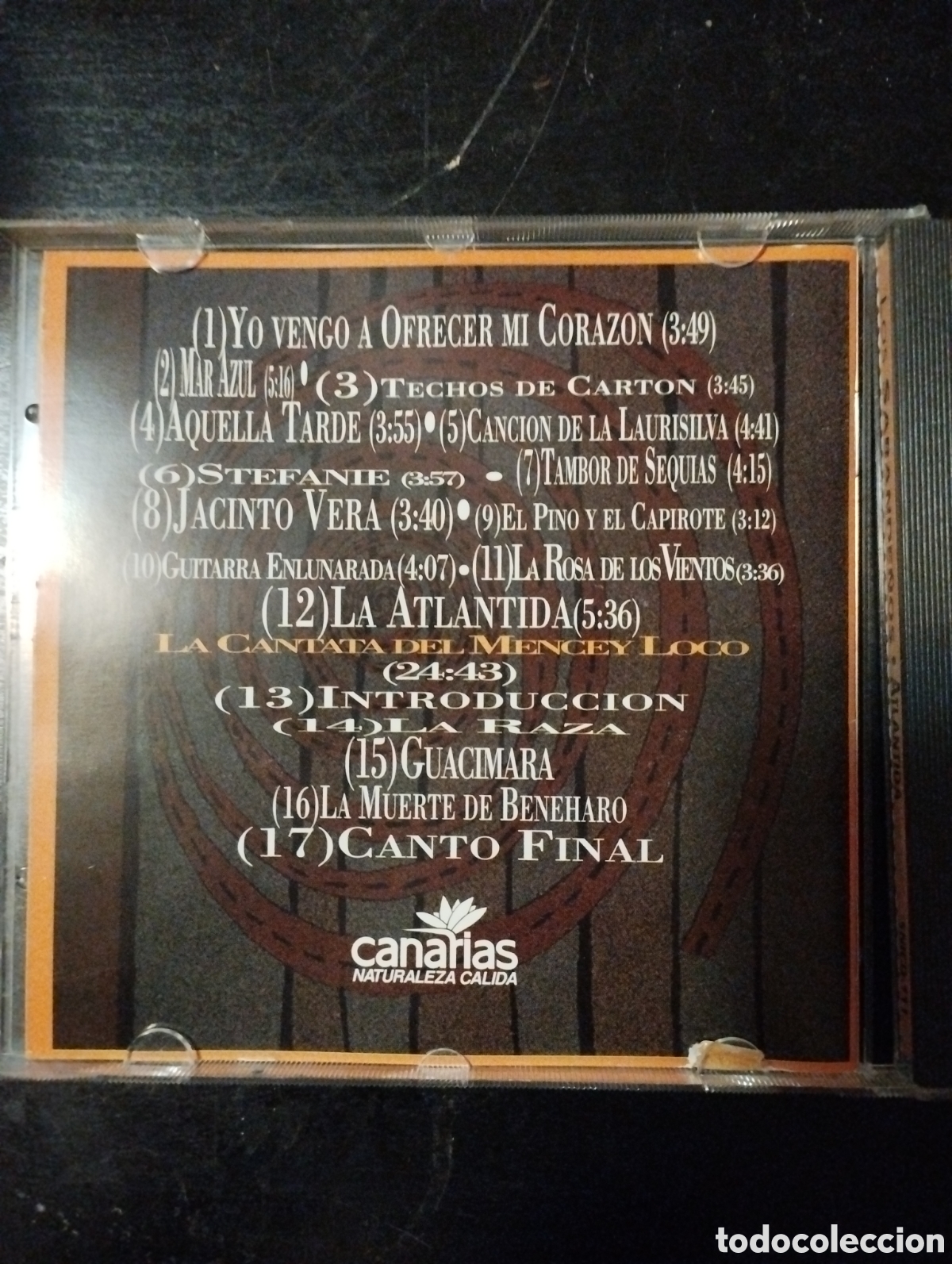 CDs de m&uacute;sica: Los Sabande&ntilde;os &ndash; Atlantida. 1994. CD - Foto 2