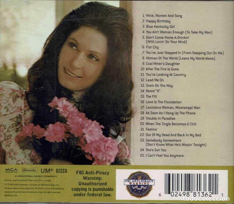 CDs de m&uacute;sica: Loretta Lynn - The Definitive Collection. CD - Foto 2