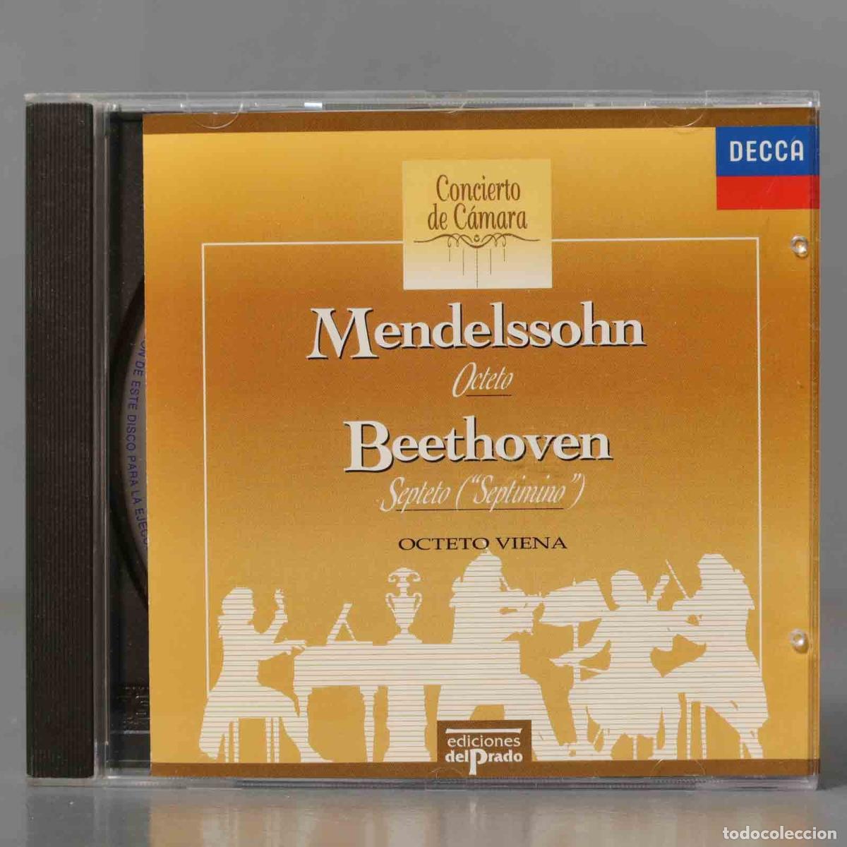 CDs de m&uacute;sica: CD. Octeto BEETHOVEN SEPTETO MENDELSSOHN - Foto 1