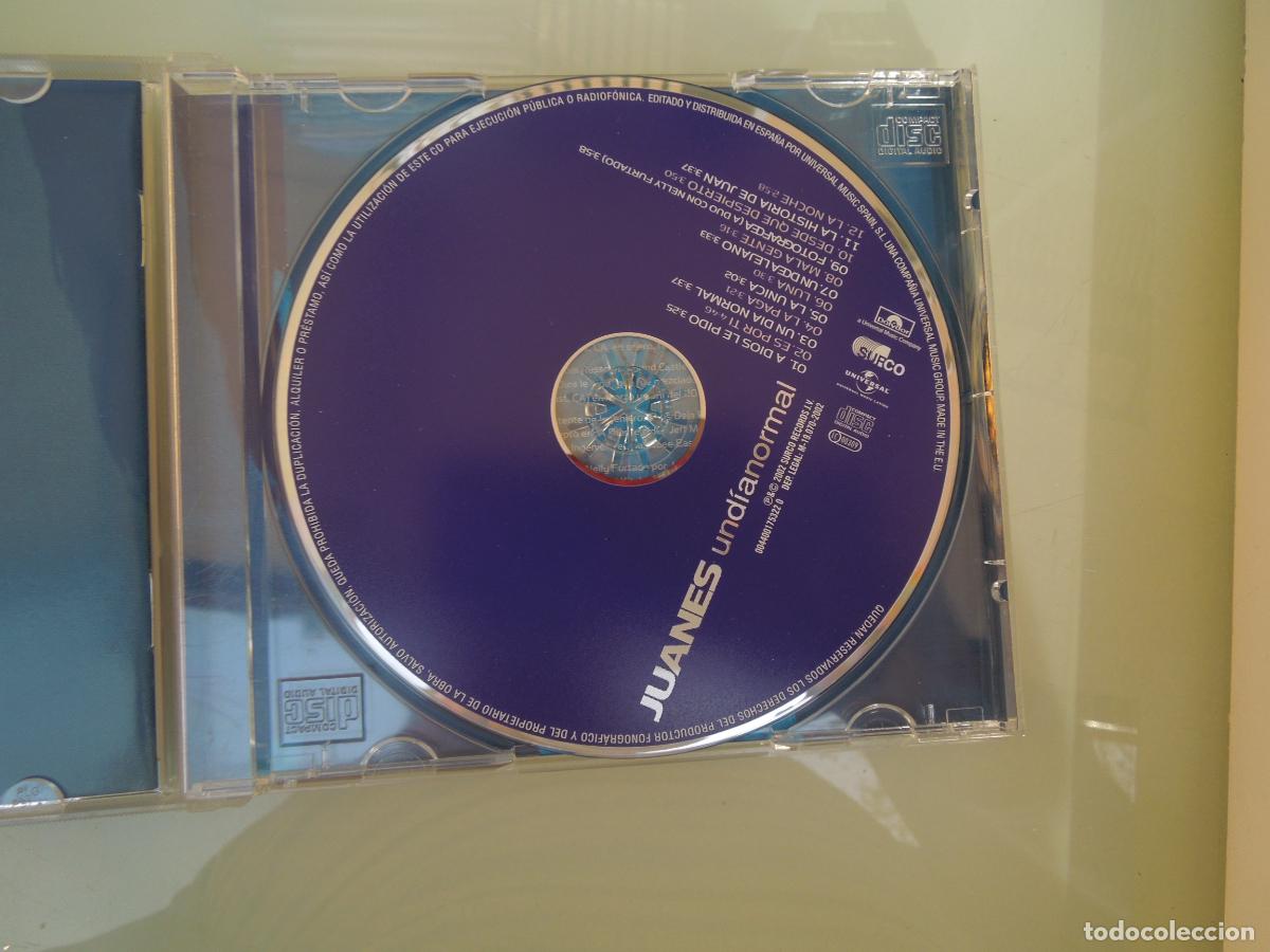 CDs de m&uacute;sica: JUANES - UN DIA NORMAL - CD 2002 SURCO - Foto 2