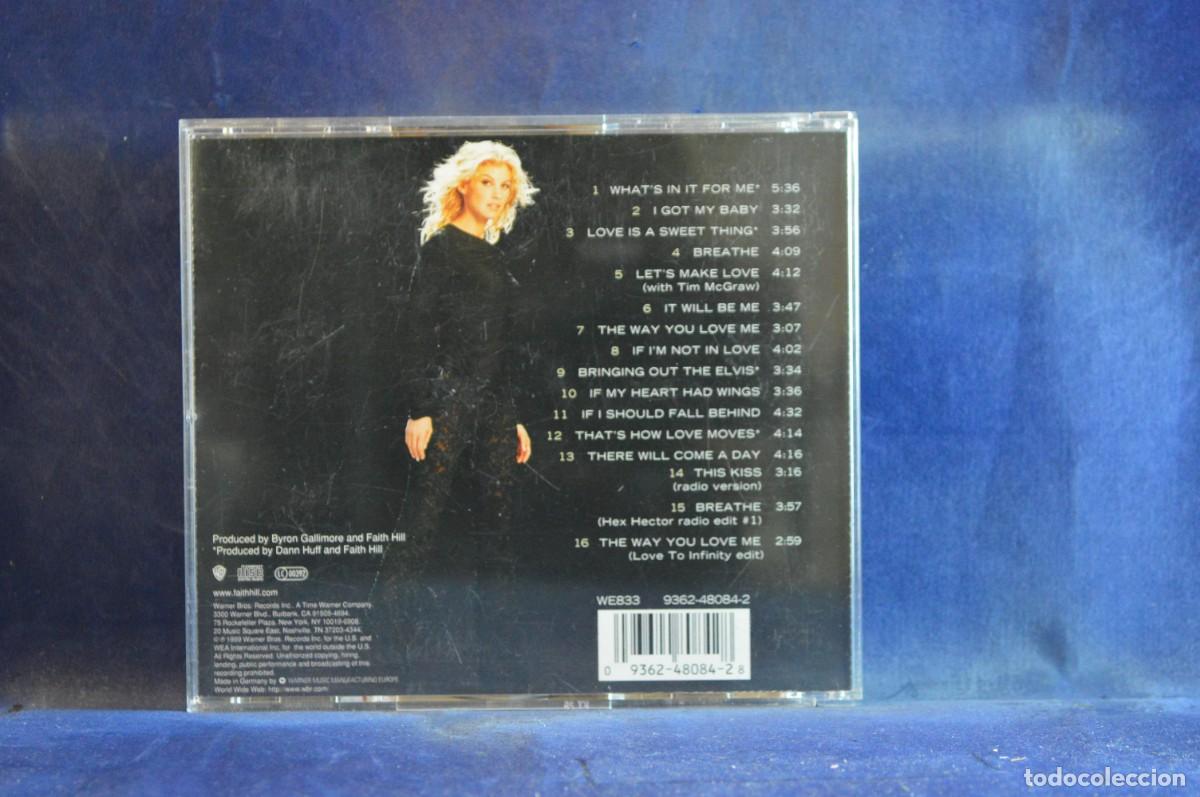 CDs de m&uacute;sica: FAITH HILL &ndash; BREATHE - CD - Foto 2